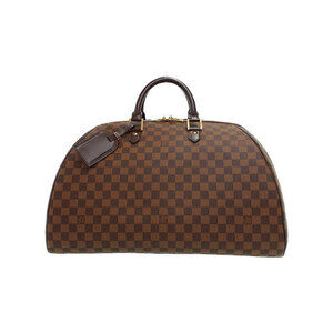 Louis Vuitton Damier Ebene Brown Rivera Boston Bag